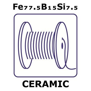 IRON/BORON/SILICON, WIRE,FE 77.5%/B 15%&