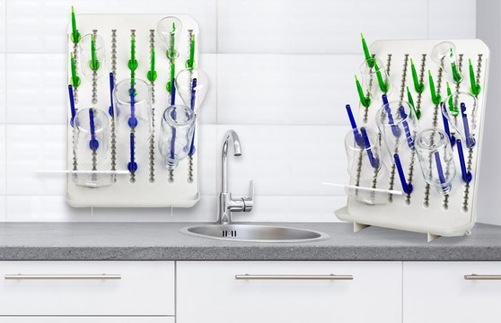 LAB DRYING RACK&