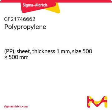 POLYPROPYLENE, (PP), SHEET, THICKNESS 1&