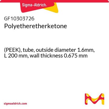 POLYETHERETHERKETONE, (PEEK), TUBE, OUT&