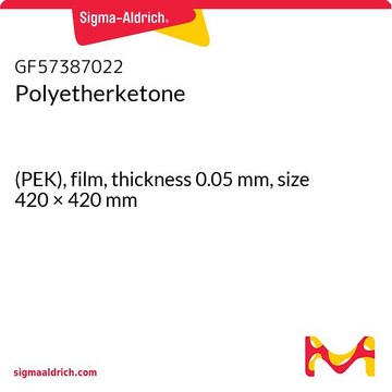 POLYETHERKETONE, (PEK), FILM, THICKNESS&