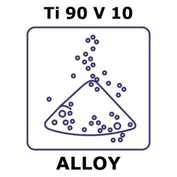 TITANIUM-VANADIUM ALLOY, TI90V10, POWDE&
