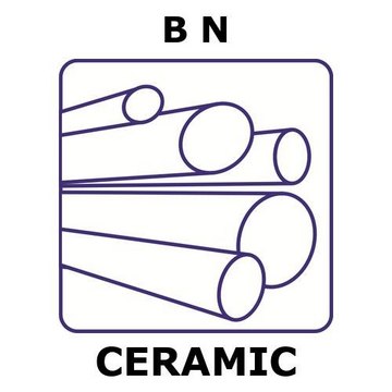 BORON NITRIDE, ROD, DIAMETER 20MM,