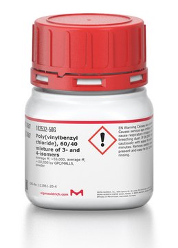 Poly(vinylbenzyl chloride), 60/40 mixture of