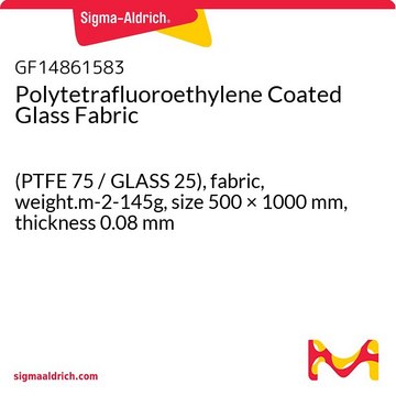 POLYTETRAFLUOROETHYLENE COATED GLASS FA&
