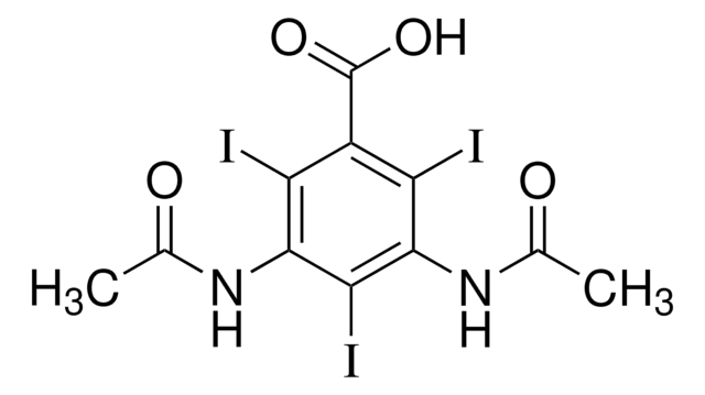 Amidotrizoic acid for system suitability