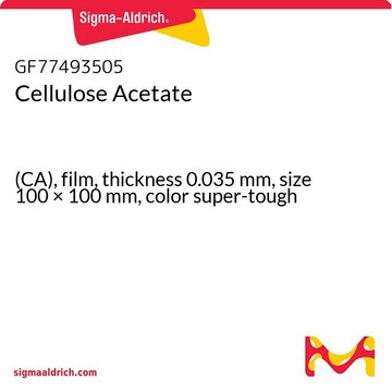CELLULOSE ACETATE, (CA), FILM, THICKNES&