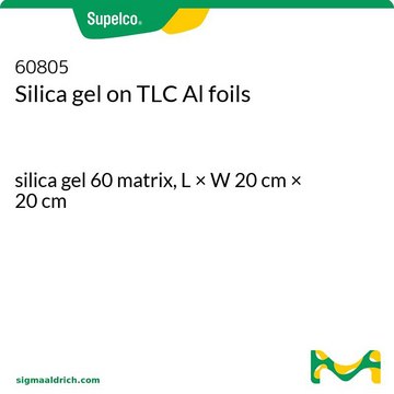 SILICA GEL/TLC CARDS, 25 FOILS