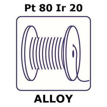 PLATINUM-IRIDIUM ALLOY, PT80IR20, 10M W&