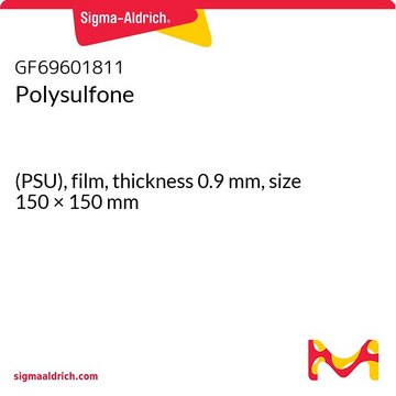 POLYSULFONE, (PSU), FILM, THICKNESS 0.9&