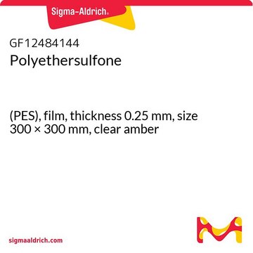 POLYETHERSULFONE, (PES), FILM, THICKNES&
