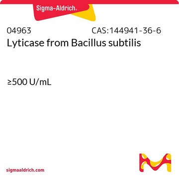 Lyticase from Bacillus subtilis