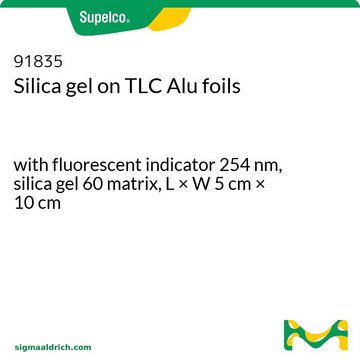 SILICA GEL/TLC-CARDS, 5X10CM, WITH FLUOR