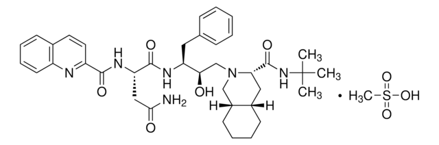 Saquinavir mesylate