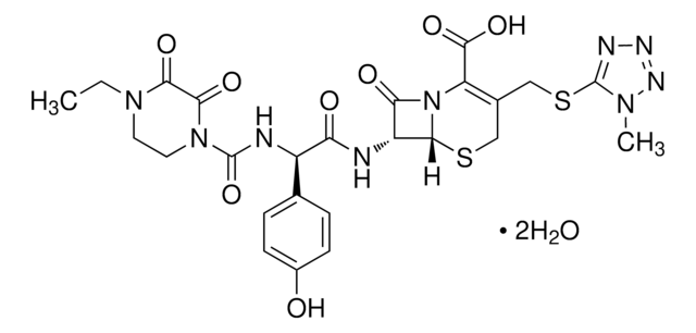 CEFOPERAZONE DIHYDRATE, UNITED STATES PH