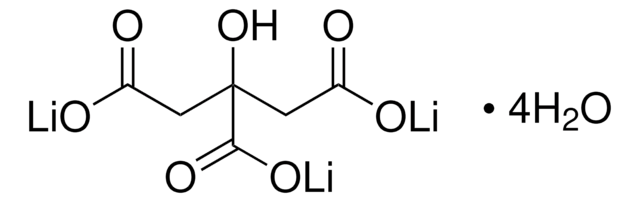 LITHIUM CITRATE TRIBASIC TETRAHYDRATE, B