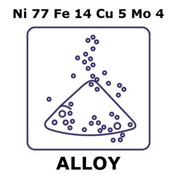 MAGNETIC SHIELDING ALLOY, NI77FE14CU5MO&