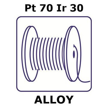 PLATINUM-IRIDIUM ALLOY, PT70IR30, 0.1M &