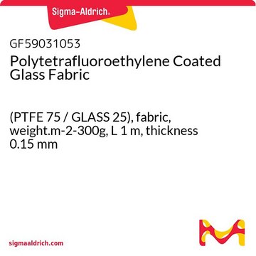POLYTETRAFLUOROETHYLENE COATED GLASS FA&