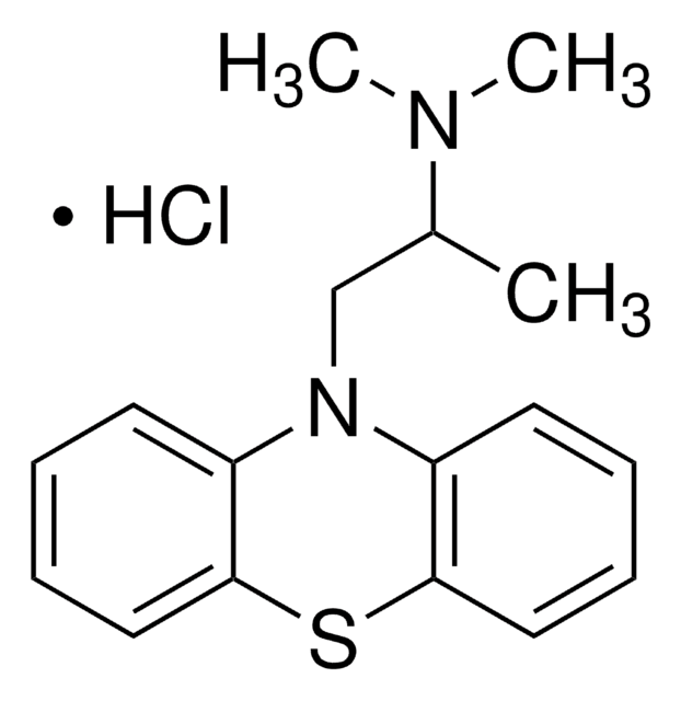 Promethazine for peak identification