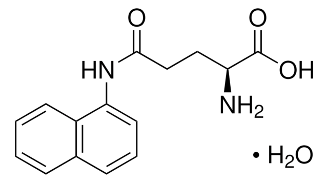 ?-Glutamic acid ?-(?-naphthylamide) monohydrate