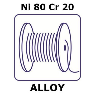 NICKEL/CHROMIUM, INSULATED WIRE,NI 80%/&