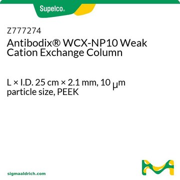 ANTIBODIX WCX-NP10 PEEK,10UM,25CMX2.1MM