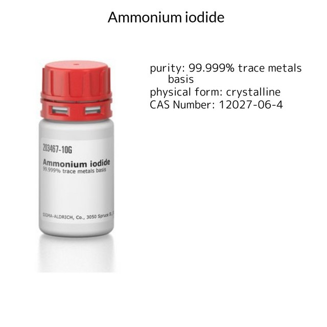 Ammonium iodide