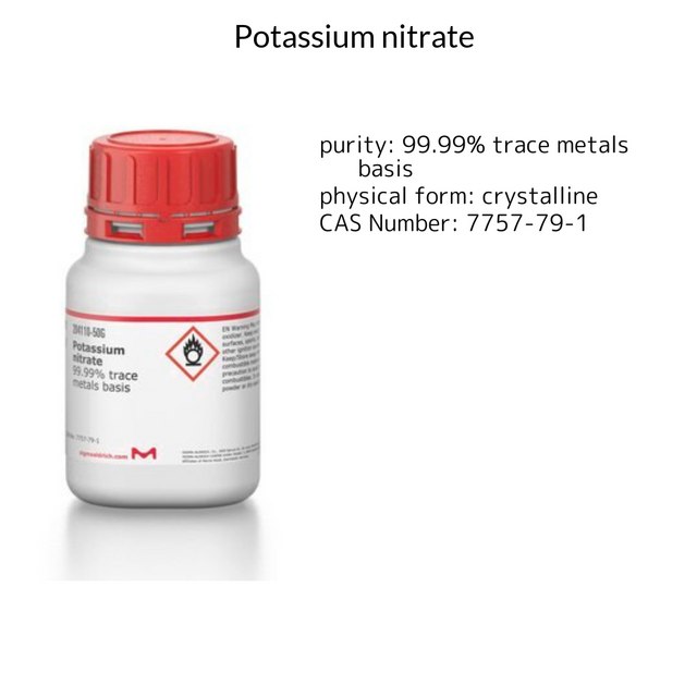 Potassium nitrate