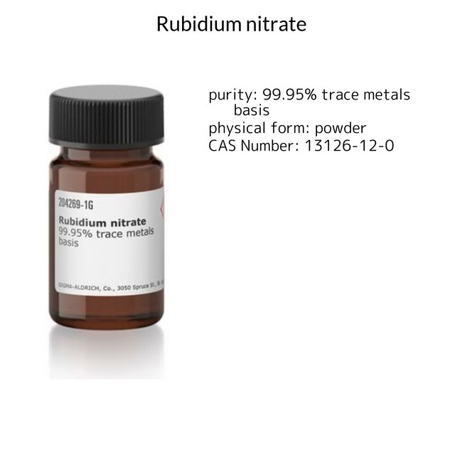 Rubidium nitrate