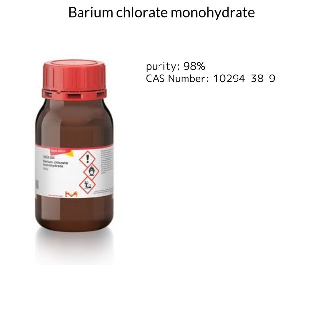 Barium chlorate monohydrate