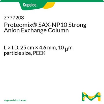 PROTEOMIX SAX-NP10 PEEK, 10UM, 25CM