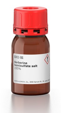 Berberine hemisulfate salt
