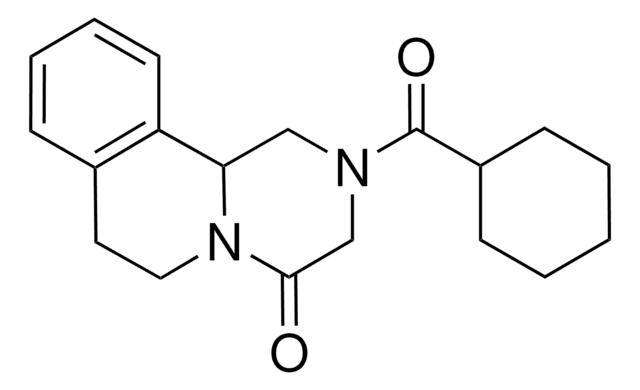 Praziquantel for system suitability