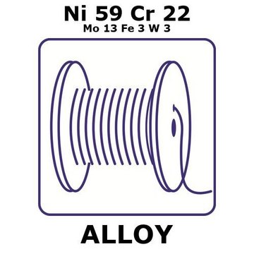 HASTELLOY(R) C-22, WIRE,NI59%/CR22%/MO1&