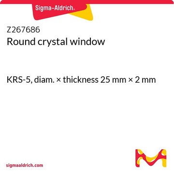 Round crystal window