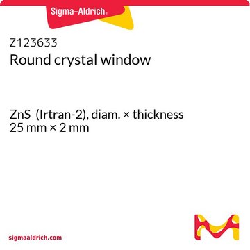 Round crystal window