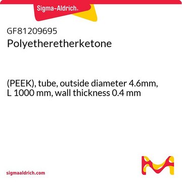 POLYETHERETHERKETONE, (PEEK), TUBE, OUT&