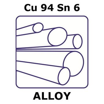 PHOSPHOR BRONZE ALLOY, CU94SN6, 200MM