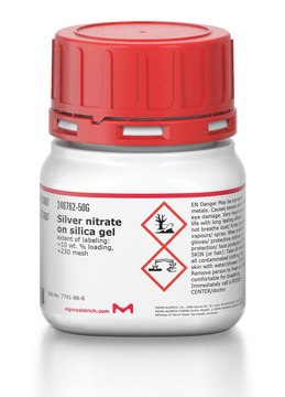 Silver nitrate on silica gel