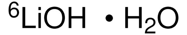 Lithium-?Li hydroxide monohydrate