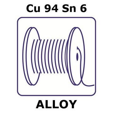 PHOSPHOR BRONZE ALLOY, CU94SN6, 25M