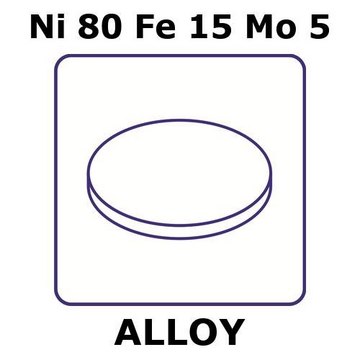 HIGH PERMEABILITY MAGNETIC ALLOY, NI80F&