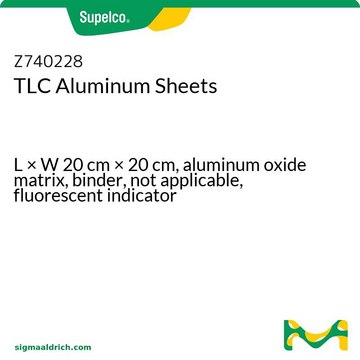 TLC ALUMINUM SHEETS, ALUMINUM OXIDE,