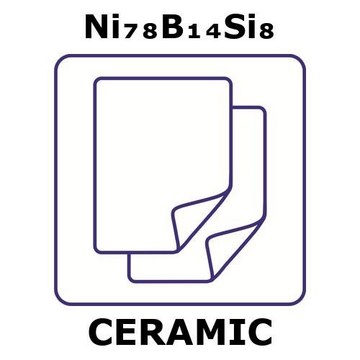 NICKEL/BORON/SILICON, FOIL,NI78%/B 14%/&