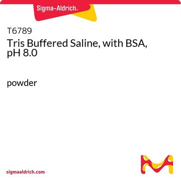 Tris Buffered Saline, with BSA,
