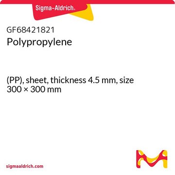 POLYPROPYLENE, (PP), SHEET, THICKNESS 4&
