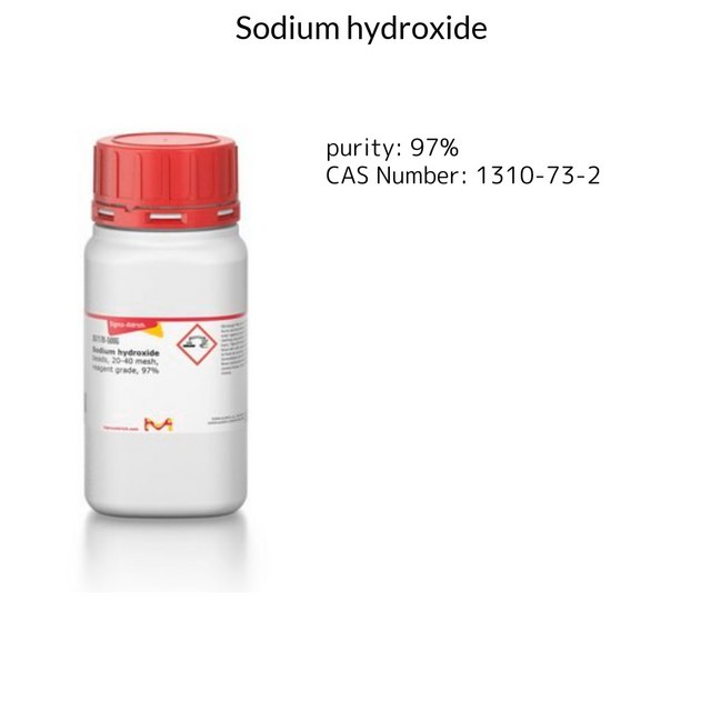 SODIUM HYDROXIDE, BEADS, 20-40 MESH,