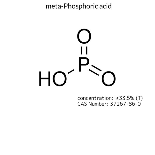 META-PHOSPHORIC ACID 33.5-36.5%, ACS, &