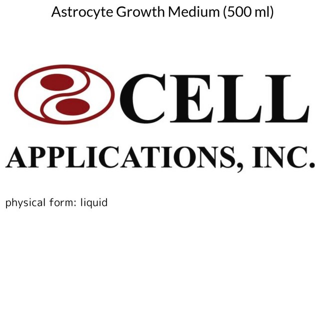 Astrocyte Growth Medium (500 ml)